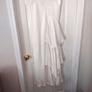 Soft Surroundings Size Large Skirt Off White Lined